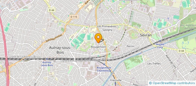 localisation de l'entreprise KS DRIVE à SEVRAN