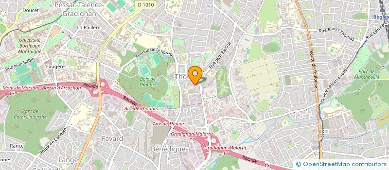 localisation de l'entreprise KS DRIVER à TALENCE