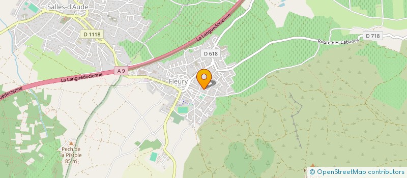 localisation de l'entreprise KS ELECTRICITE ET CLIMATISATION  FLEURY