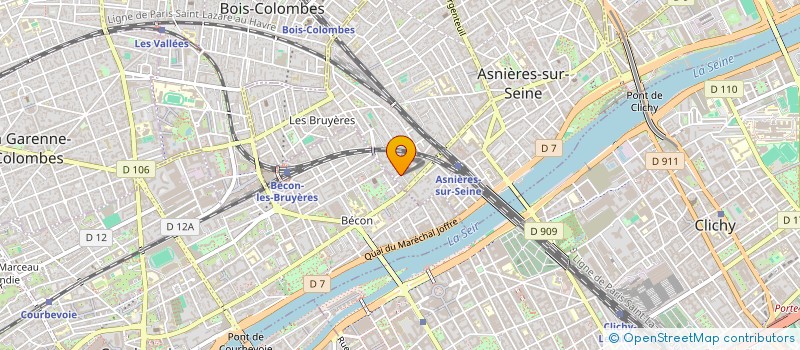 localisation de l'entreprise KS ELECTRIQUE à ASNIERES-SUR-SEINE