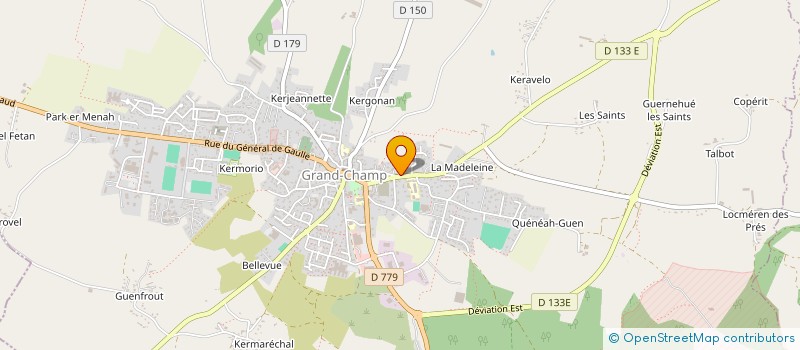 localisation de l'entreprise KS ENTREPRISE  GRAND-CHAMP