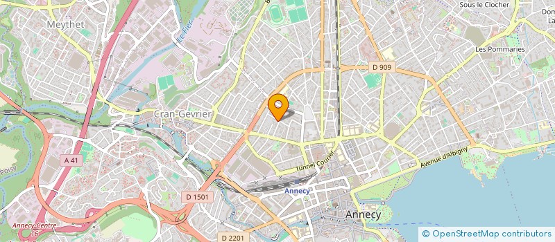 localisation de l'entreprise KS-EVASION à ANNECY