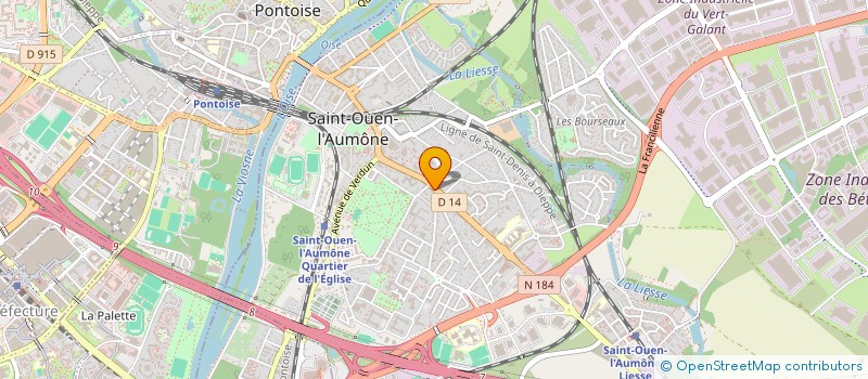 localisation de l'entreprise KS EXPERTISE à ST OUEN L AUMONE