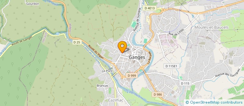 localisation de l'entreprise KS FACADES  GANGES