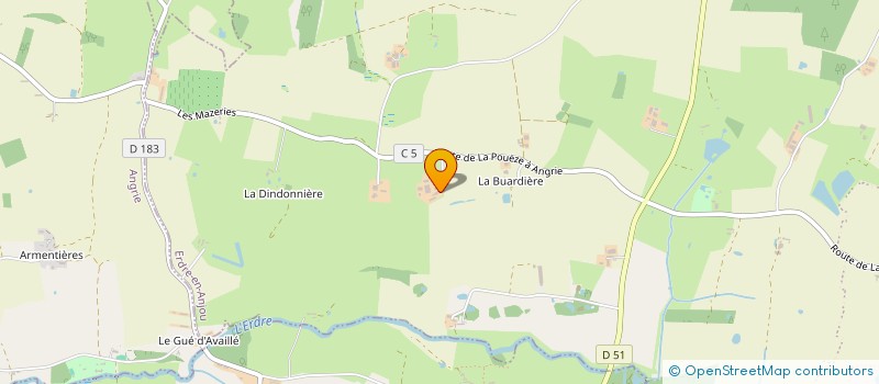 localisation de l'entreprise KS FONCIERE  LA JAILLE YVON