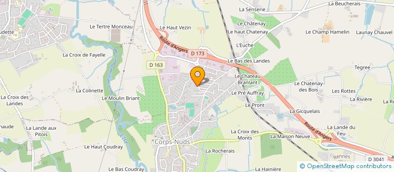 localisation de l'entreprise KS FOOD  CORPS-NUDS