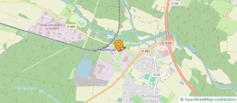 localisation de l'entreprise KS GLASS  BURNHAUPT-LE-HAUT