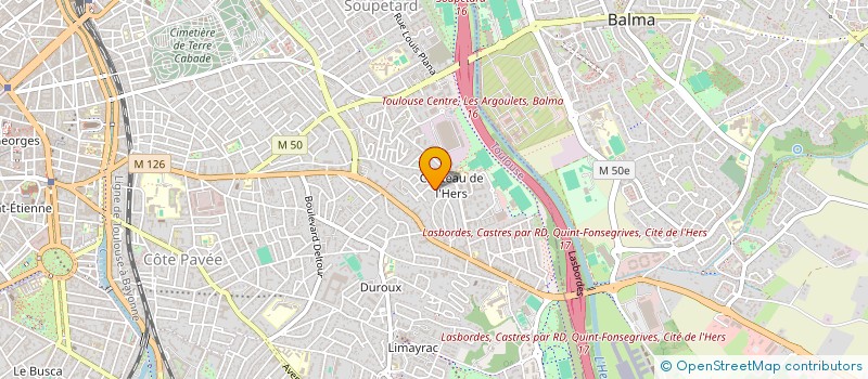 localisation de l'entreprise KS HOLDING à TOULOUSE