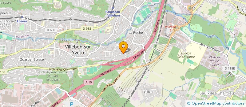 localisation de l'entreprise KS HOLDING  VILLEBON-SUR-YVETTE