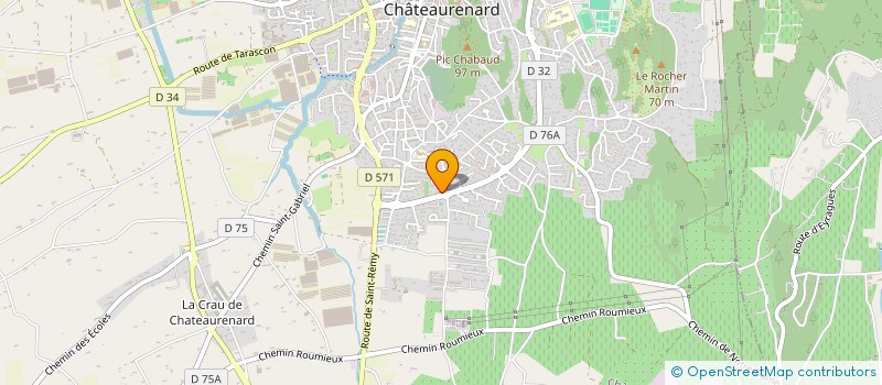localisation de l'entreprise KS IMMO à CHATEAURENARD