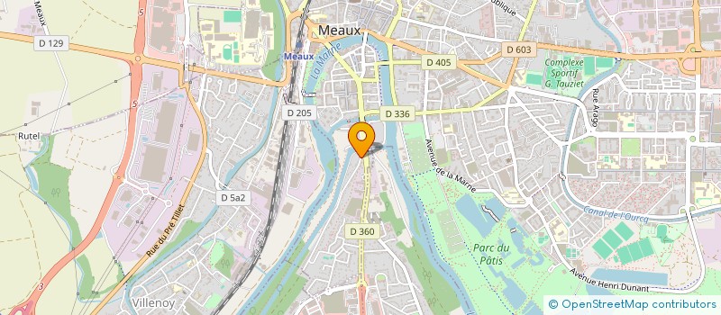localisation de l'entreprise KS IMMOBILIER à MEAUX