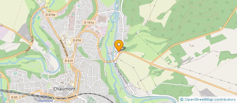 localisation de l'entreprise KS IMMOBILIER à CHAUMONT