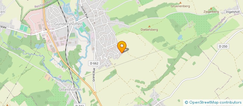 localisation de l'entreprise KS INFORMATIQUE  GUNDERSHOFFEN