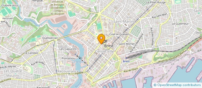 localisation de l'entreprise KS INVEST à BREST