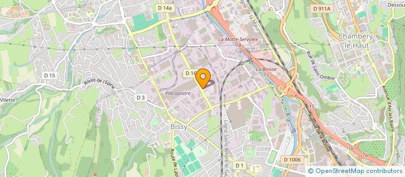 localisation de l'entreprise KS INVEST  LA MOTTE-SERVOLEX