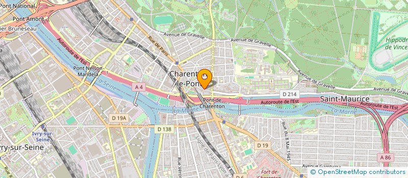 localisation de l'entreprise KS INVESTISSEMENT  CHARENTON-LE-PONT