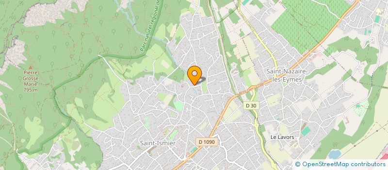 localisation de l'entreprise KS INVESTISSEMENT  SAINT-ISMIER