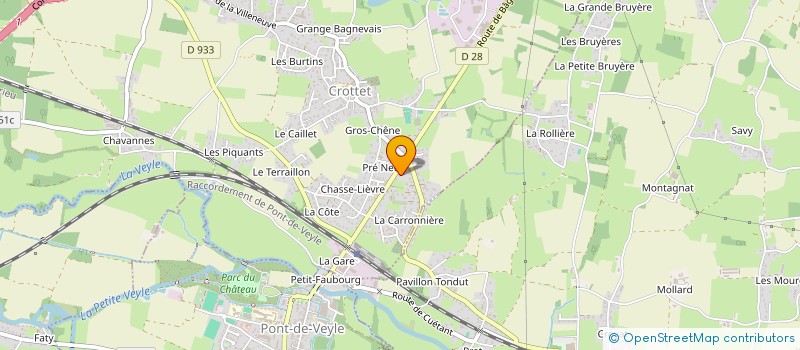 localisation de l'entreprise KS METAL RACING  CROTTET