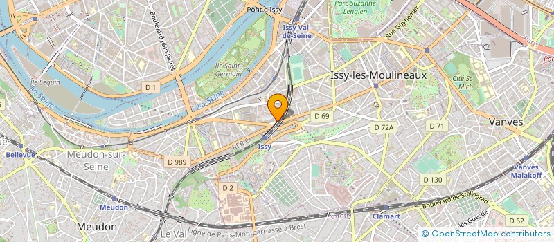 localisation de l'entreprise KS NETTOYAGE à ISSY-LES-MOULINEAUX