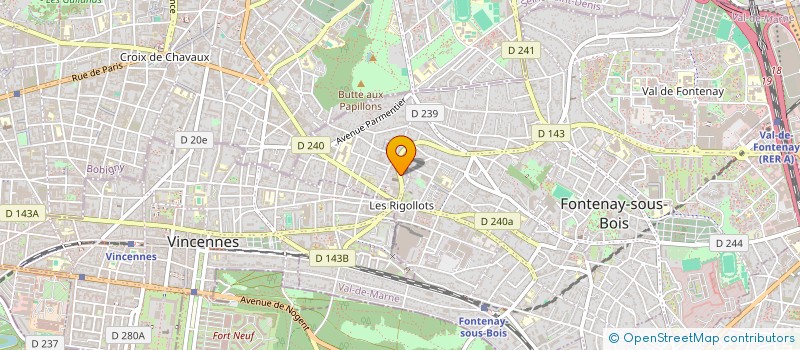 localisation de l'entreprise KS PAR BRISE  FONTENAY-SOUS-BOIS