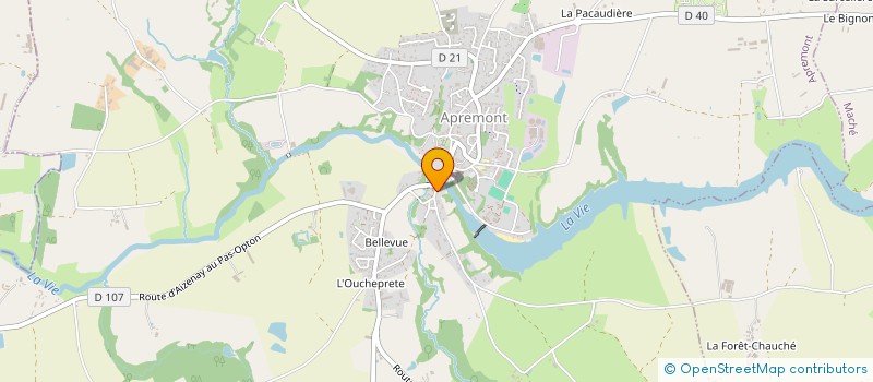 localisation de l'entreprise KS PARK à APREMONT