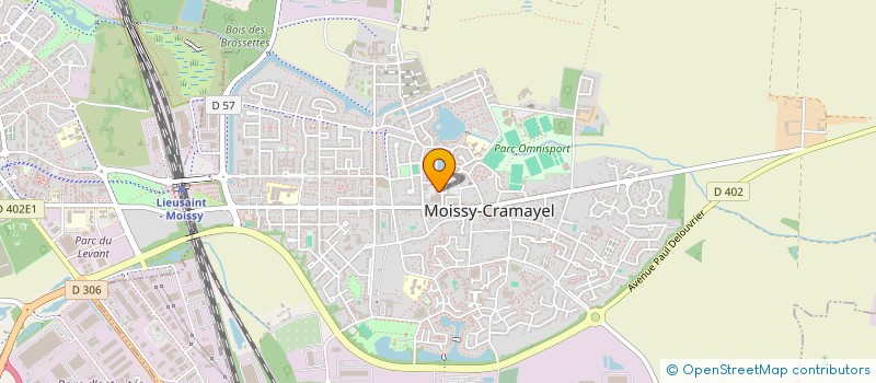 localisation de l'entreprise KS PIZZA à MOISSY-CRAMAYEL