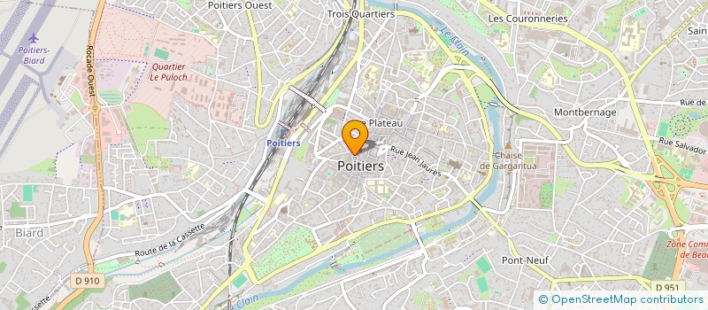 localisation de l'entreprise KS POITIERS  POITIERS