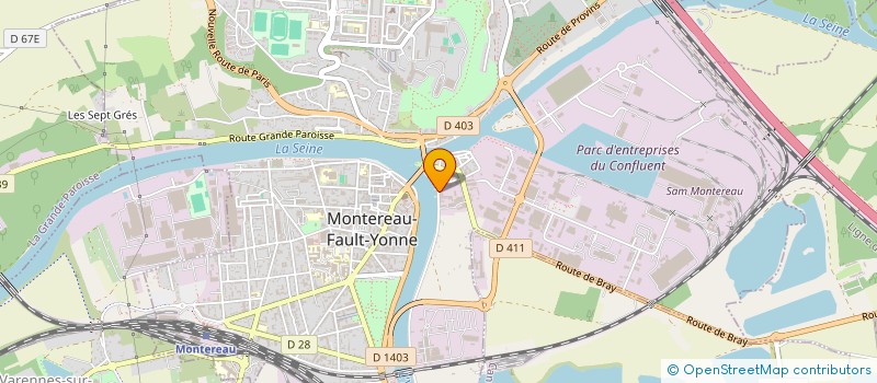 localisation de l'entreprise KS PRESTIGE MARKET  MONTEREAU-FAULT-YONNE