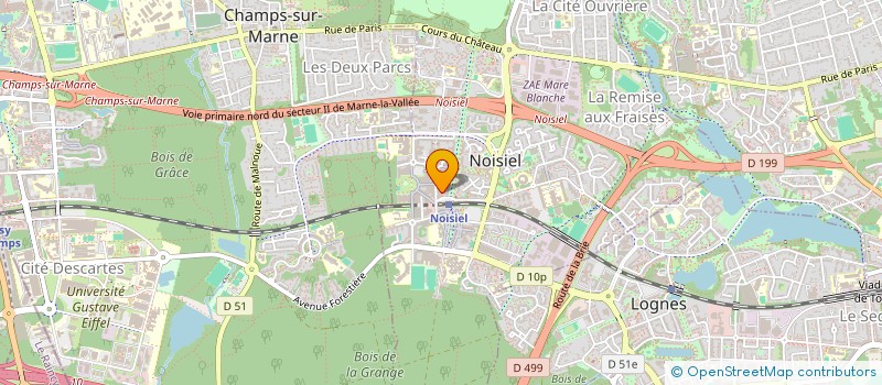 localisation de l'entreprise KS PROTECT à NOISIEL