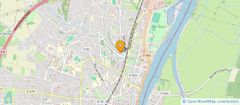 localisation de l'entreprise KS RALLYE  MACON