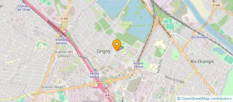 localisation de l'entreprise KS RENOV à GRIGNY