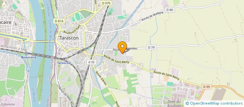 localisation de l'entreprise KS RESEAU à TARASCON