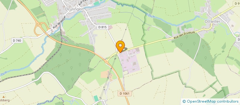 localisation de l'entreprise KS SYSTEME  DRULINGEN