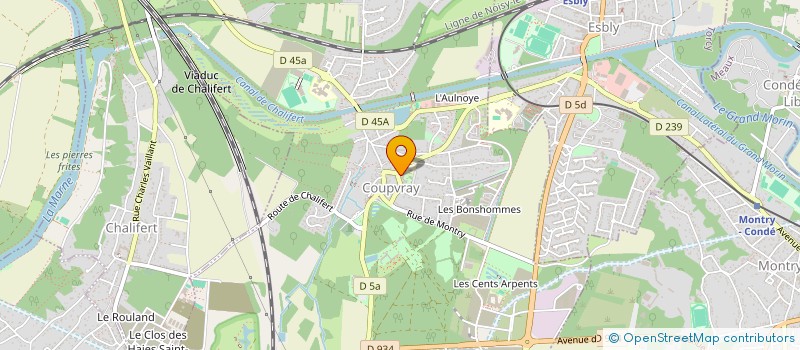 localisation de l'entreprise KS TECNO à COUPVRAY