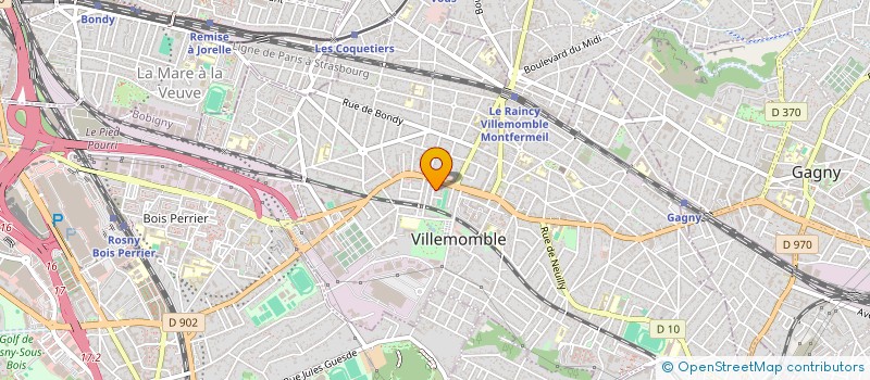 localisation de l'entreprise KS-TEL à VILLEMOMBLE