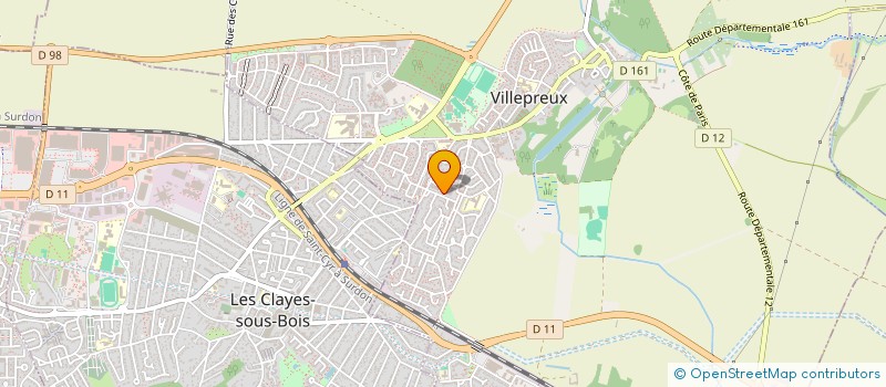 localisation de l'entreprise KS TEXTILE à VILLEPREUX