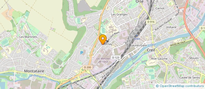 localisation de l'entreprise KS TRANS EXPRESS à MONTATAIRE