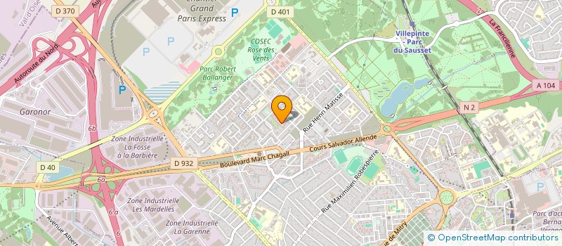 localisation de l'entreprise KS TRANSPORT  AULNAY-SOUS-BOIS