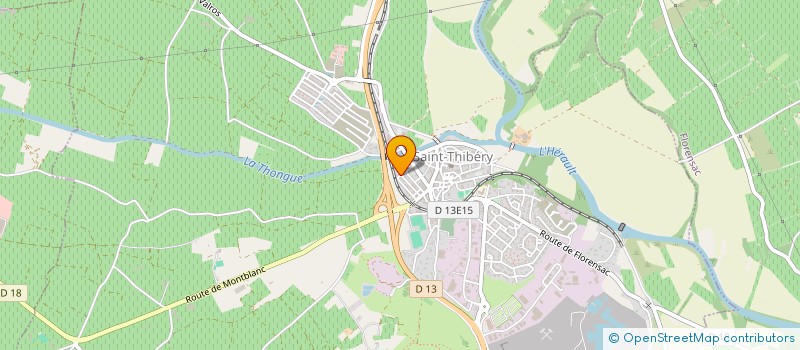 localisation de l'entreprise KS TRANSPORT  AGDE