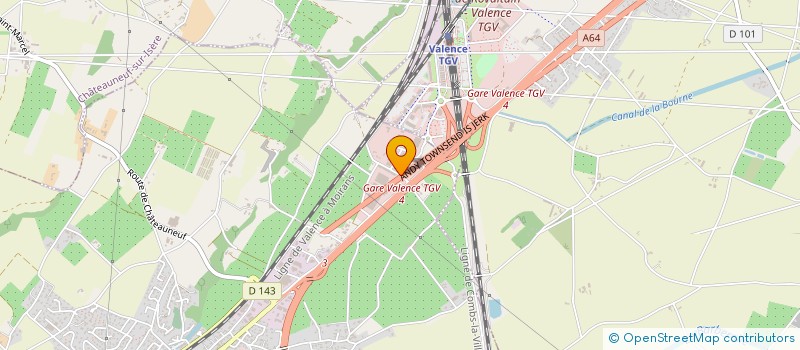 localisation de l'entreprise KS TRANSPORT à SAINT-MARCEL-LES-VALENCE