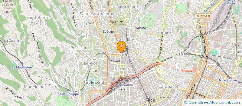 localisation de l'entreprise KS TRANSPORTS à NICE