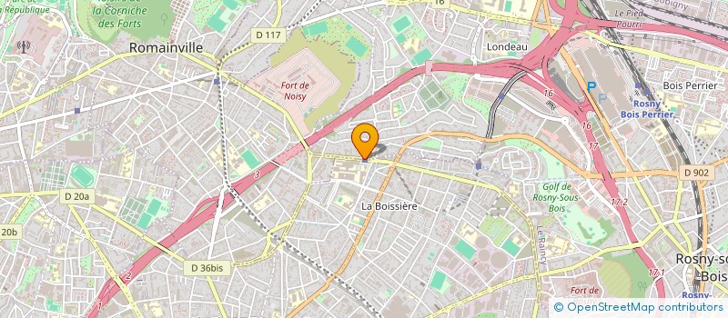 localisation de l'entreprise KS TRANSPORTS à NOISY-LE-SEC