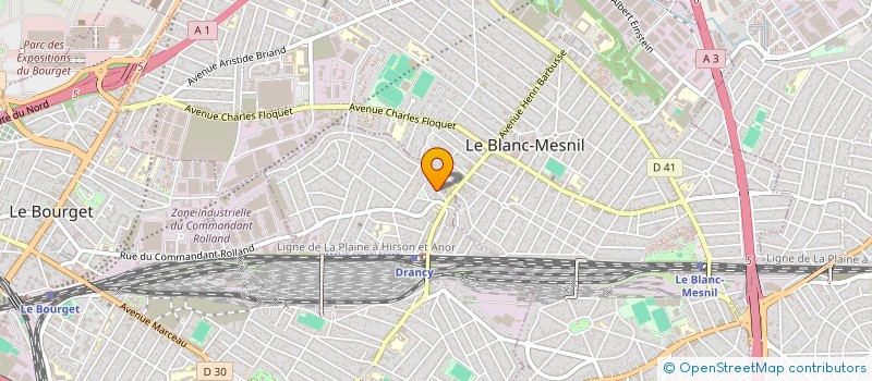 localisation de l'entreprise KS TRANSPORTS à DRANCY