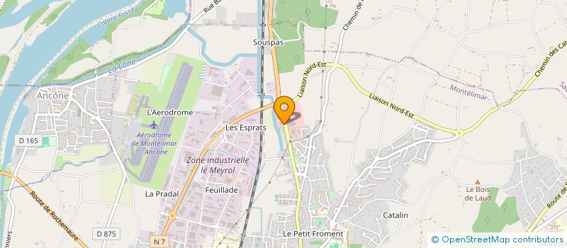 localisation de l'entreprise KS1  MONTELIMAR