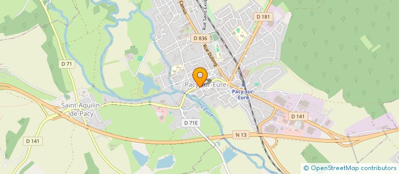 localisation de l'entreprise KS4 FINANCES  PACY-SUR-EURE