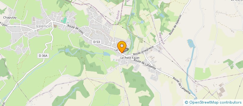 localisation de l'entreprise KSA  VALENCIN