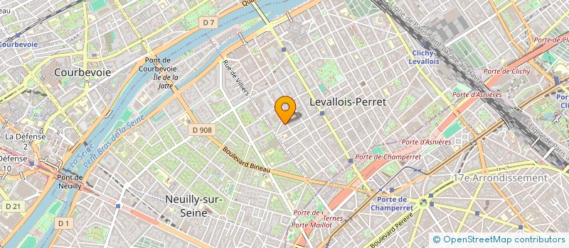 localisation de l'entreprise KSA CONSULTING à LEVALLOIS-PERRET