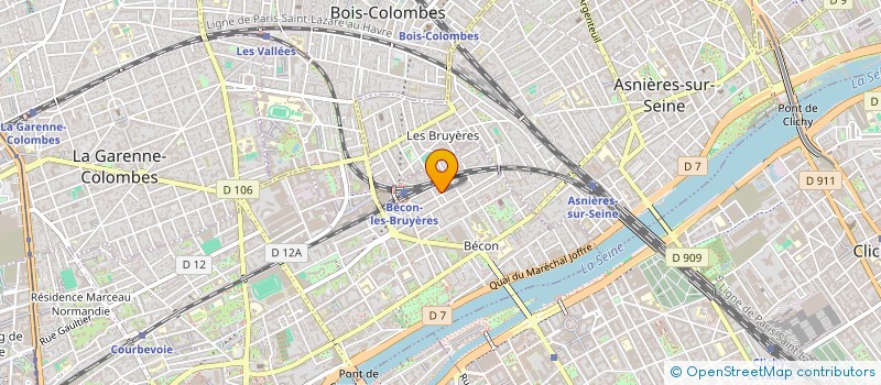 localisation de l'entreprise KSAR IMMO à COURBEVOIE