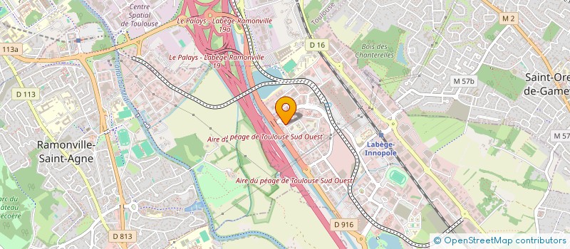 localisation de l'entreprise KSAR INGENIERIE  LABEGE