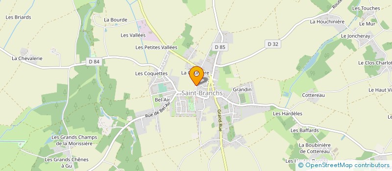 localisation de l'entreprise KSB  SAINT-BRANCHS